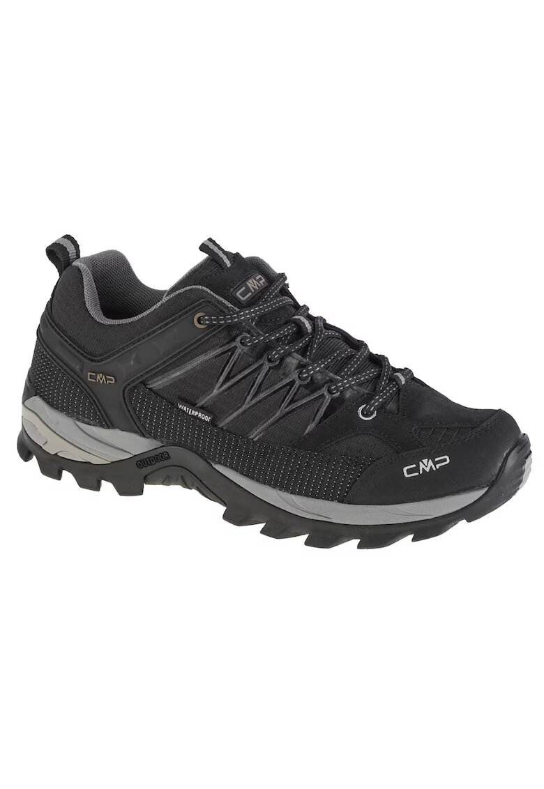 CMP Pantofi de drumetie pentru barbati - Piele & Stofa - Gri - 68785