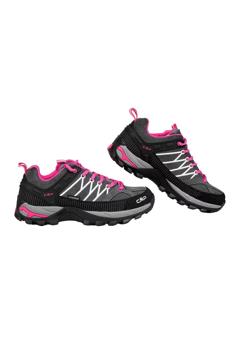 CMP Pantofi de trekking pentru femei Rigel Low WP - Roz/Gri -