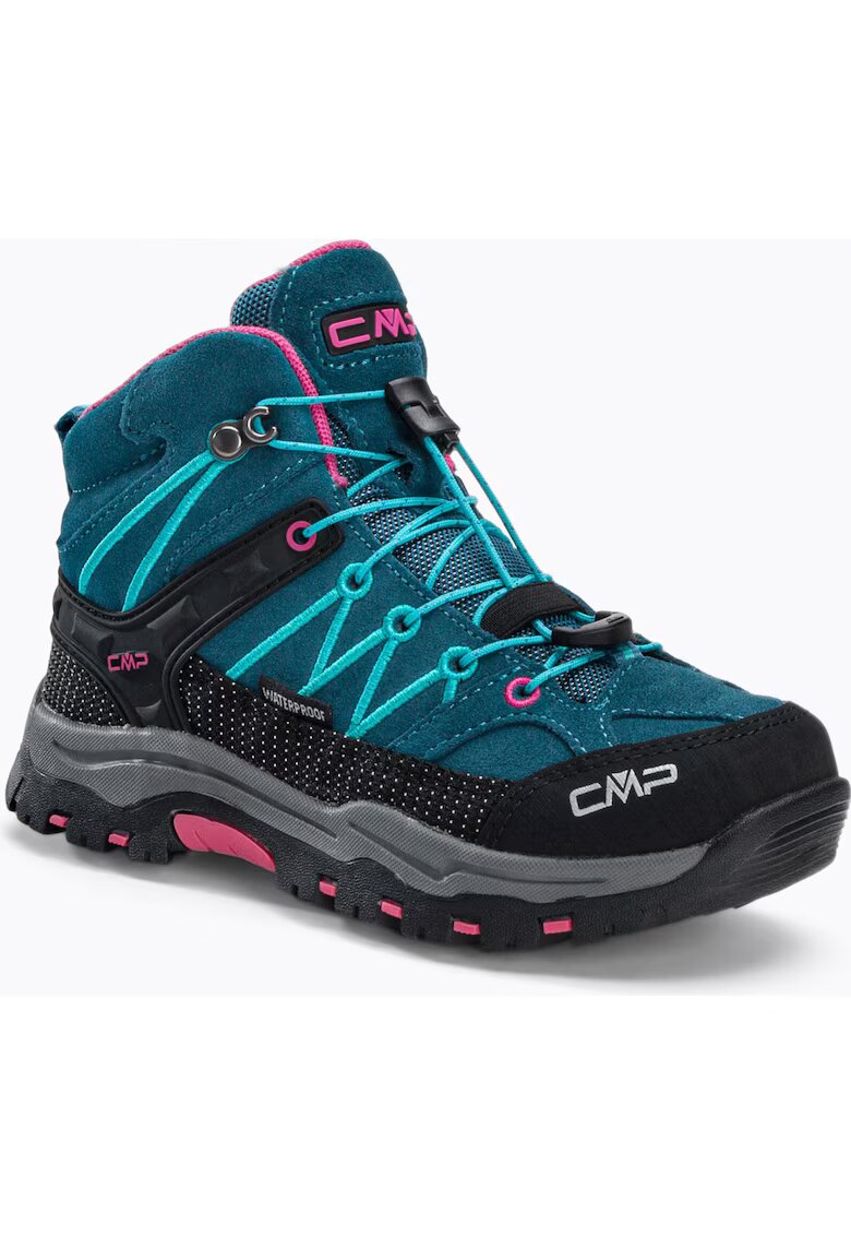 CMP Pantofi de trekking - Rigel Mid - Piele - Verde - 28EU