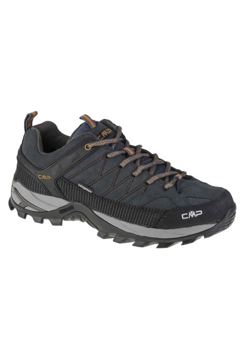 CMP Pantofi trekking - Piele intoarsa sintetica - Gri -