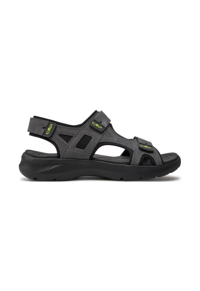 CMP Sandale barbati - 303732 - Piele naturala - Gri - Gri