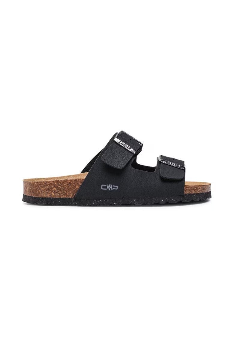 CMP Slapi barbati - 300213 - Piele ecologica - Negru