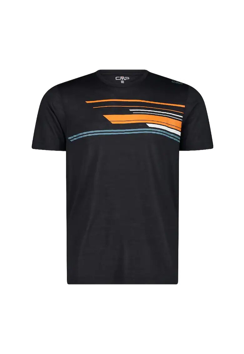 CMP Tricou barbati 32T7177 - Negru