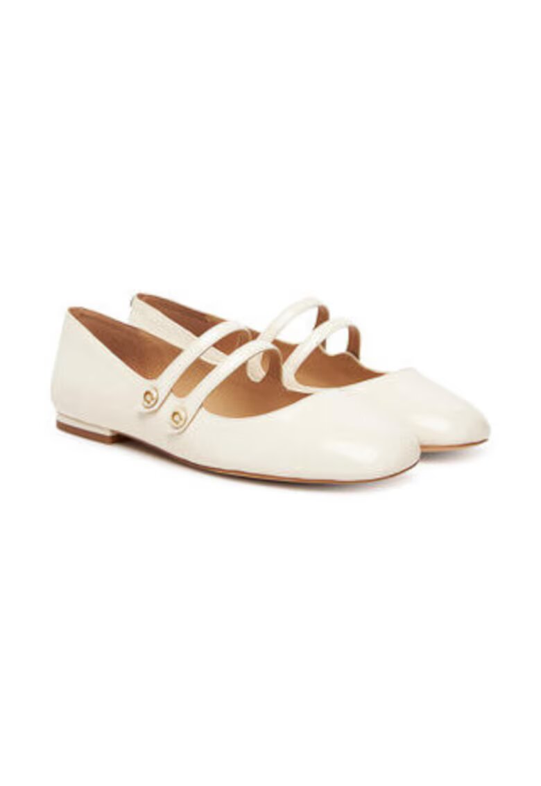 Coach Balerini dama - piele naturala - crem