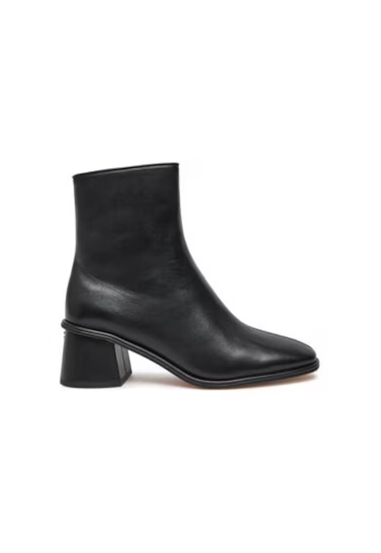 Coach Botine dama CX017 - Piele naturala - Negru - Negru