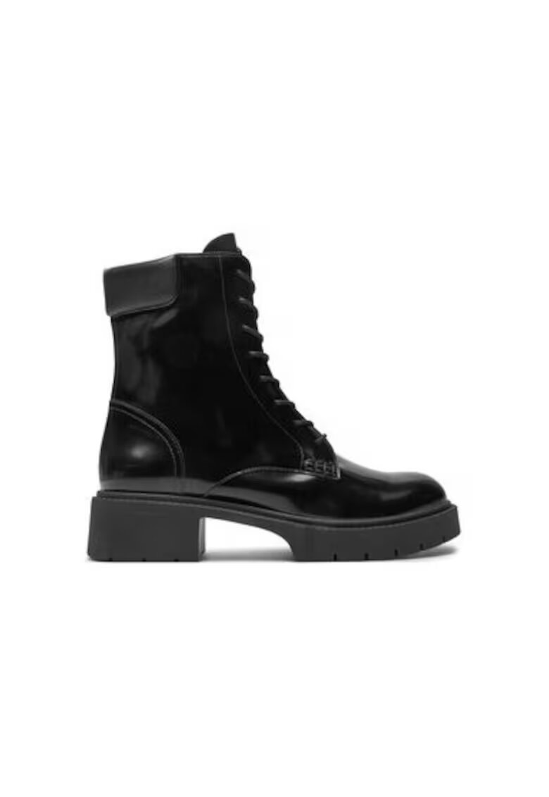 Coach Botine dama CX027 - Piele naturala - Negru - Negru