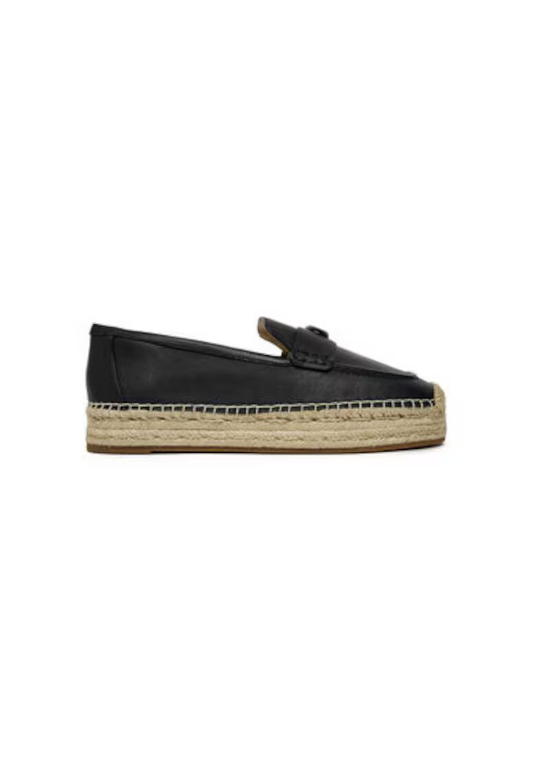 Coach Espadrile dama CR045 - Piele naturala - Negru