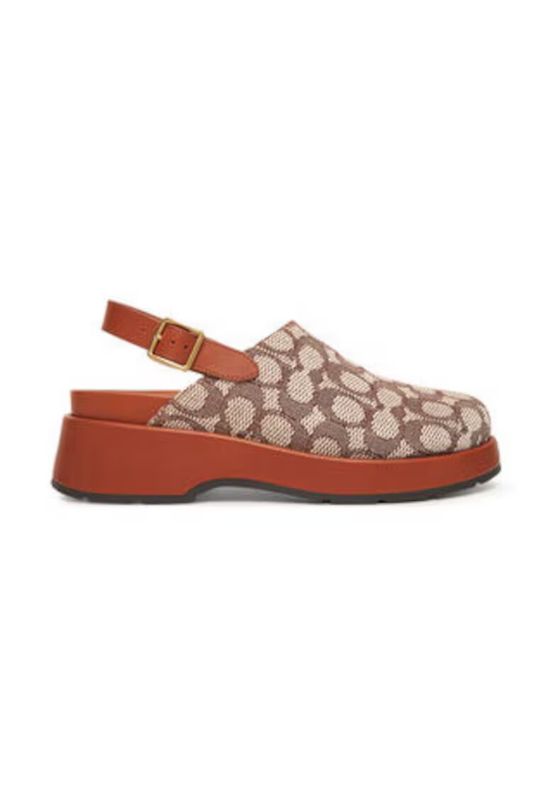 Coach Saboti pentru dama - 305523112 - textil - maro/bej