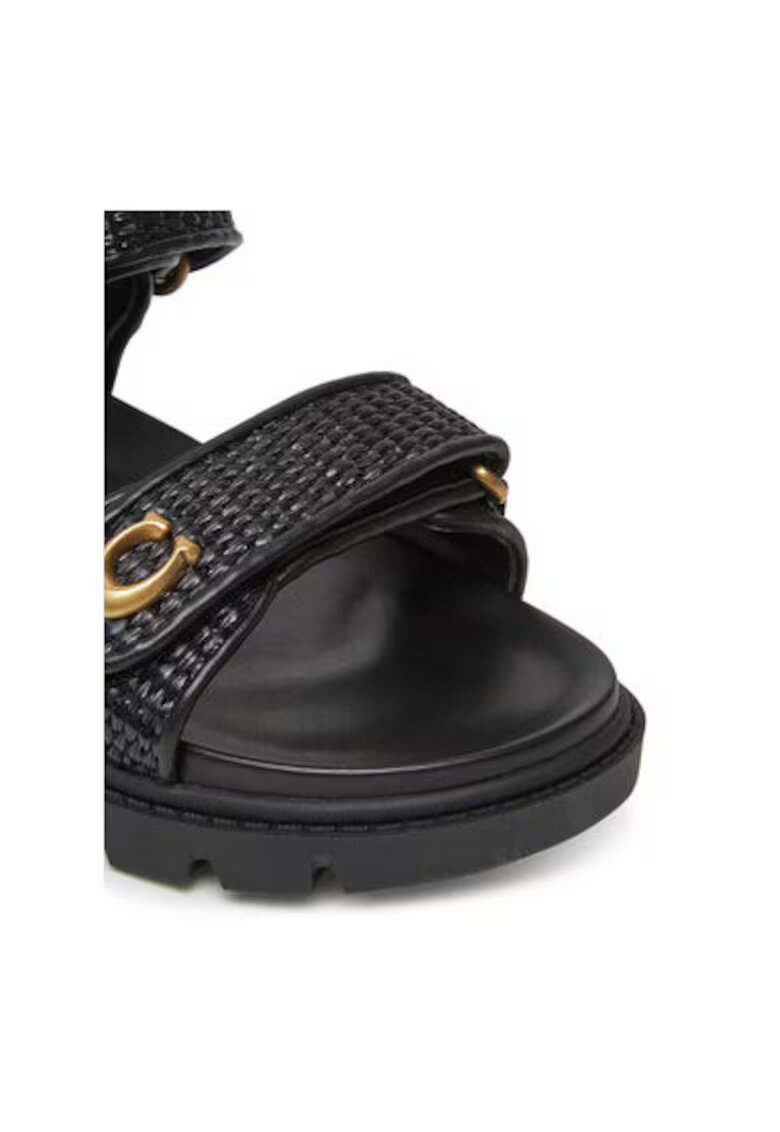 Coach Sandale dama - CAR55 - Sintetic - Negru - Negru