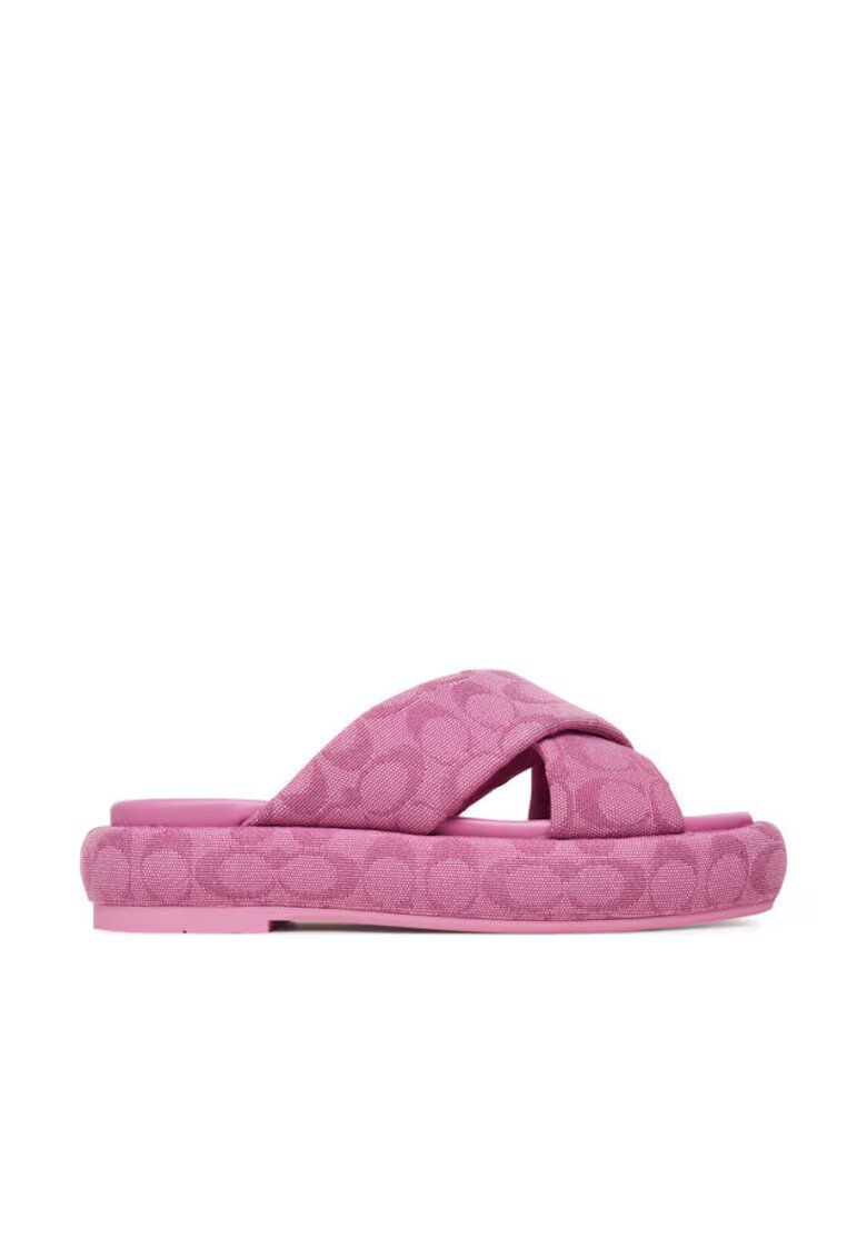 Coach Slapi dama - CAS84 - Textil - Roz - Roz