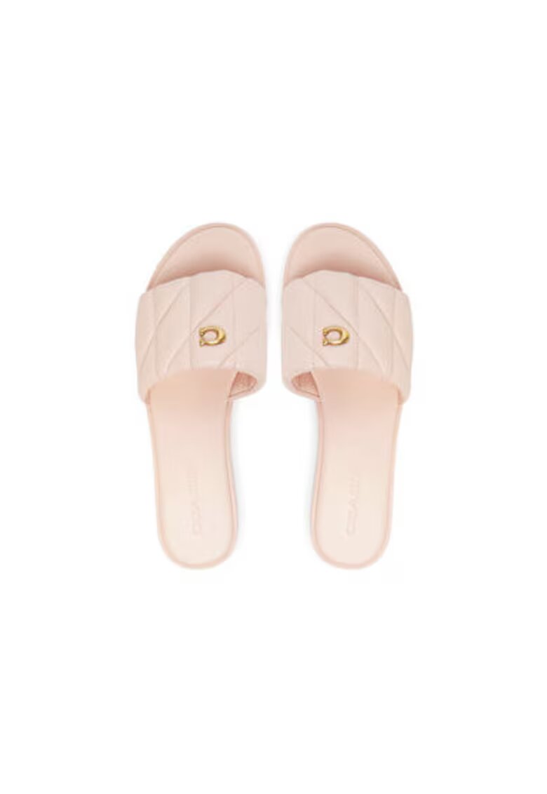 Coach Slapi dama - CR047 - Piele naturala - Roz