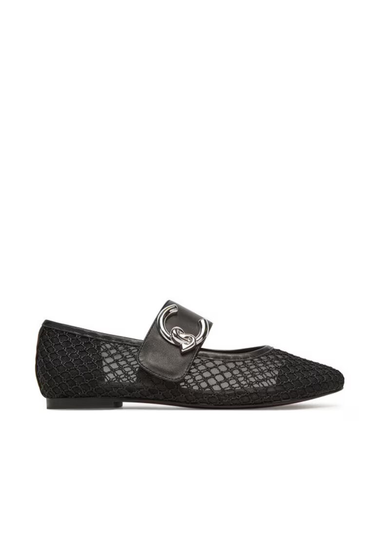 COCCINELLE Balerini SB1 19 01 01 001 - Sintetic - Negru - Negru