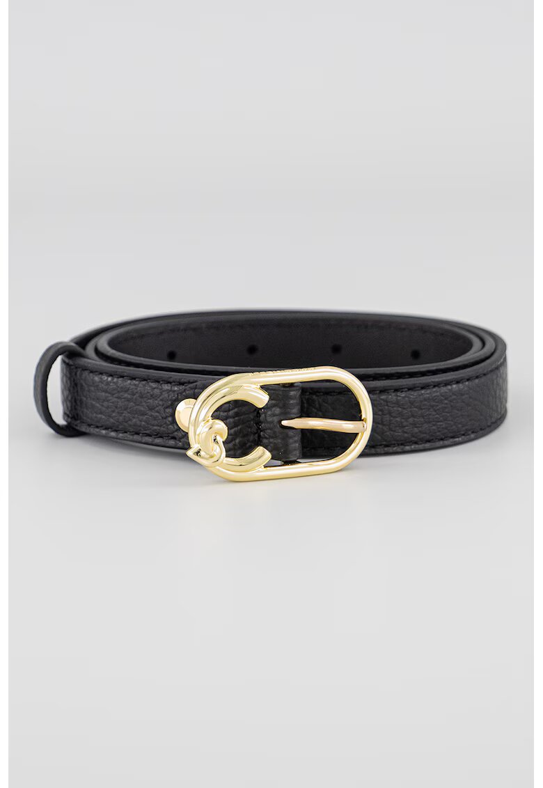 COCCINELLE Curea de piele C-Me - Negru