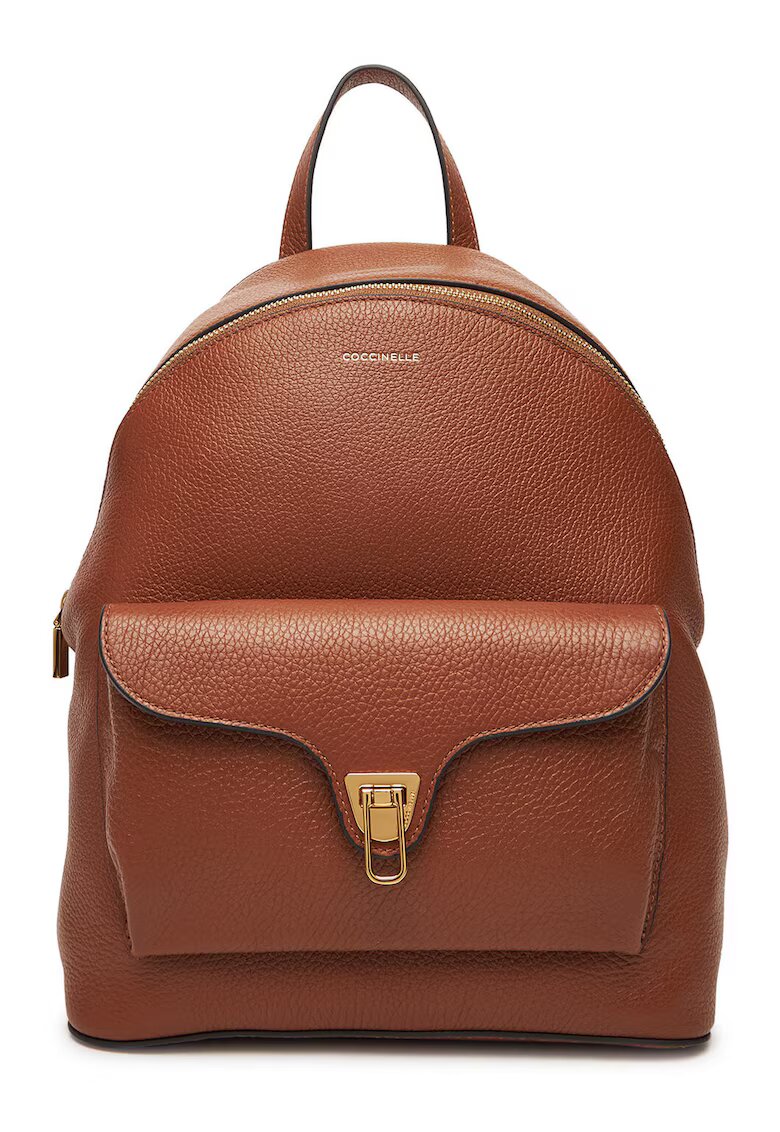 COCCINELLE Rucsac fashion dama - maro - din piele naturala - universal