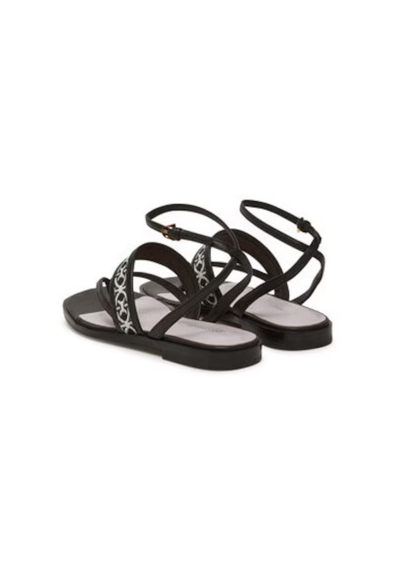 COCCINELLE Sandale dama - QWS 40 01 01 847 - Piele naturala - Negru