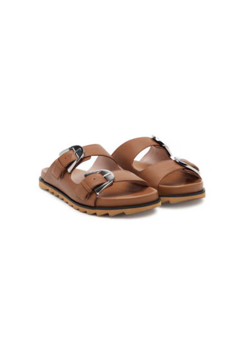 COCCINELLE Slapi dama - SOF 17 02 01 W12 - Piele naturala - Maro