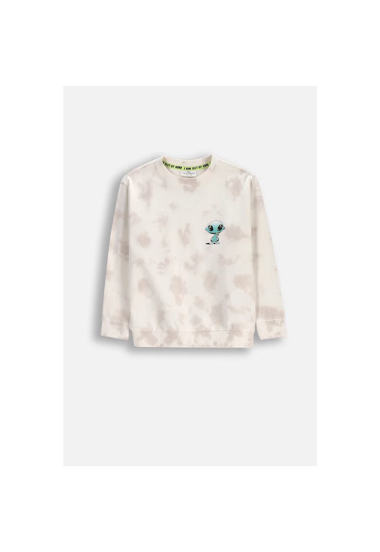 Coccodrillo Bluza bumbac - bej - pentru baieti - confortabil