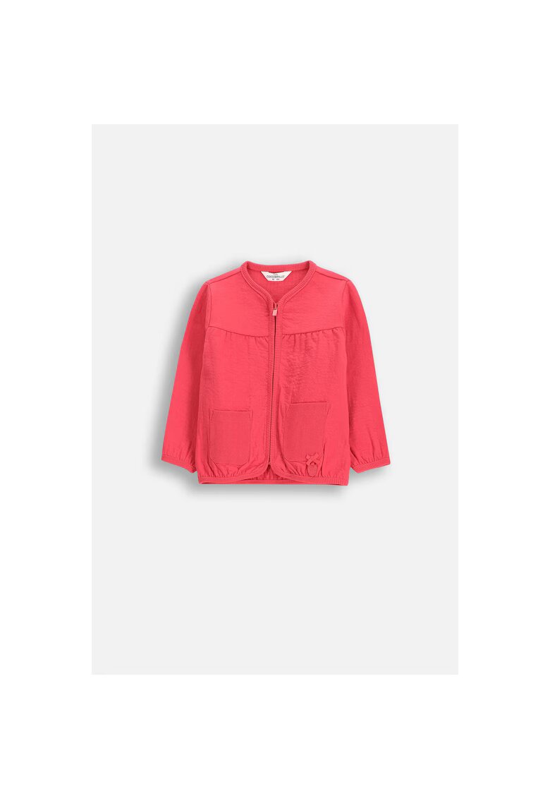 Coccodrillo Bluza roz - bumbac elastic - pentru fete - set de hanorace copii