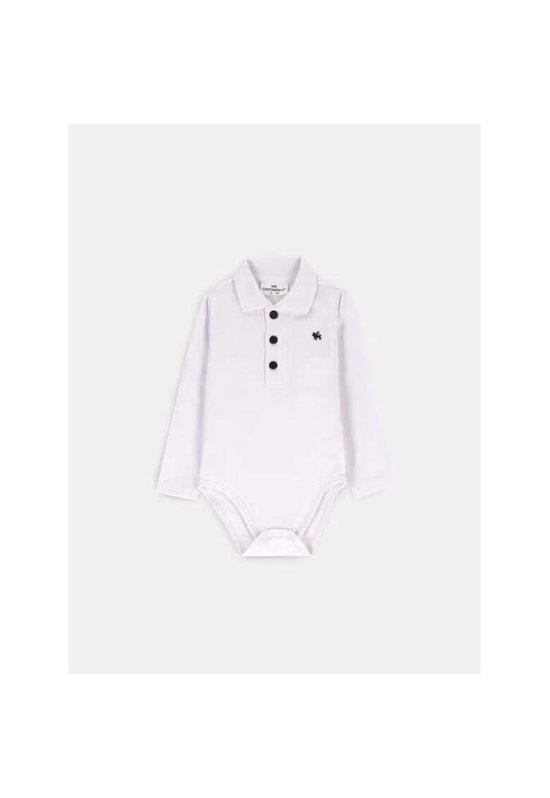 Coccodrillo Body baieti - 304487965 - Bumbac - Alb - Alb