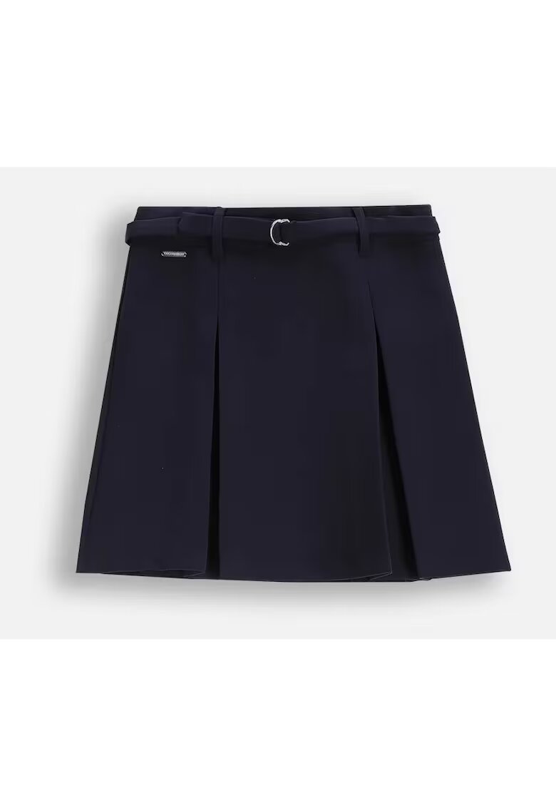 Coccodrillo Fusta bleumarin - viscoza - cu curea decorativa - pentru fete
