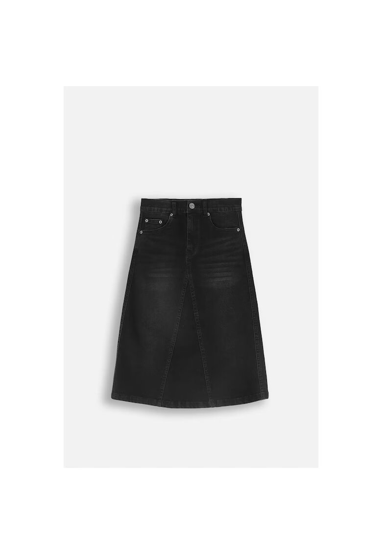 Coccodrillo Fusta denim - bumbac - Negru