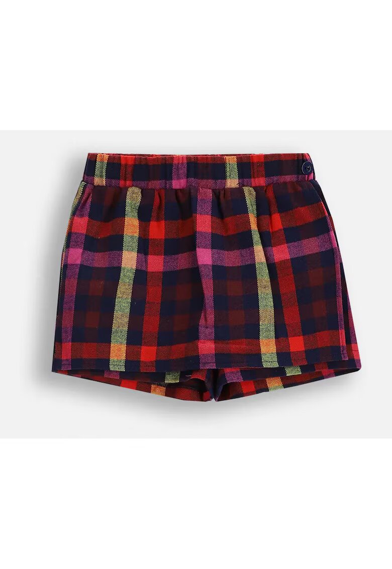 Coccodrillo Fusta-pantalon cu imprimeu in carouri