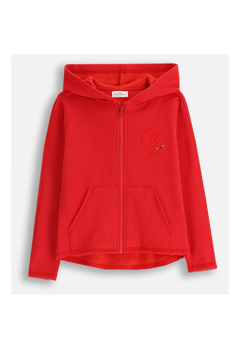 Coccodrillo Hanorac cu fermoar si captuseala din fleece