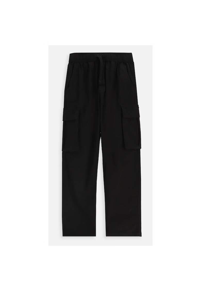 Coccodrillo Pantaloni cargi cu talie medie