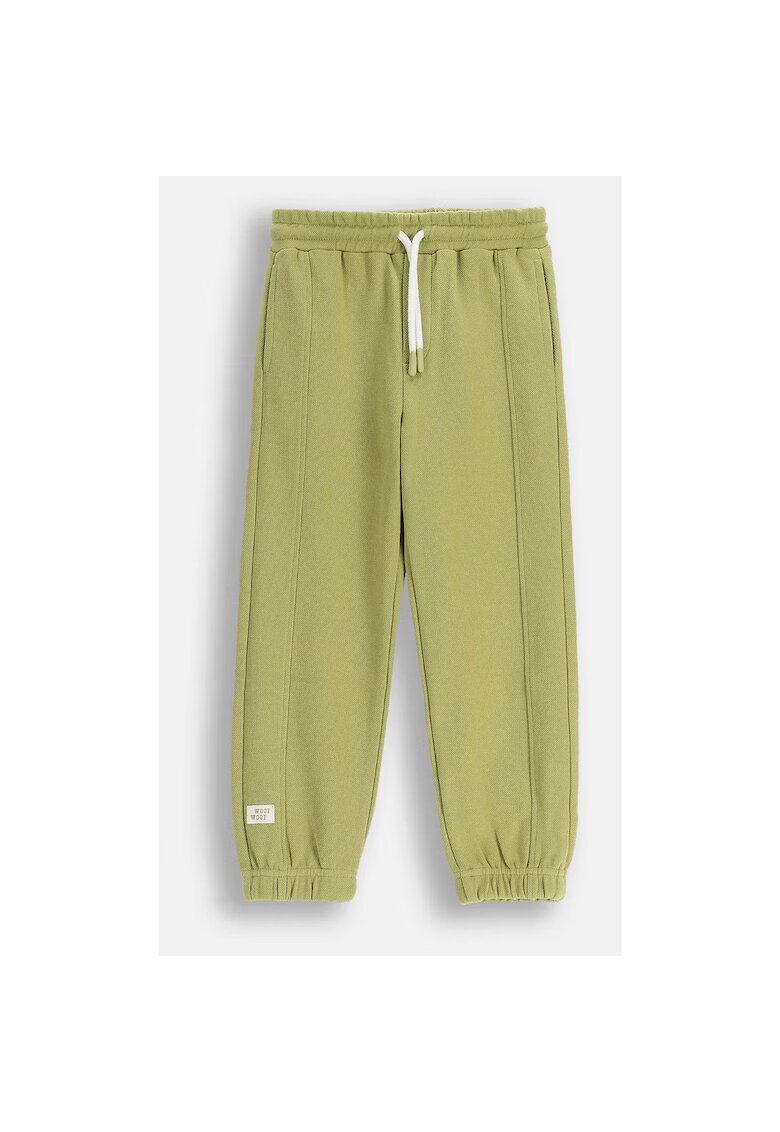 Coccodrillo Pantaloni copii - trening - verde masliniu - bumbac - cu buzunare