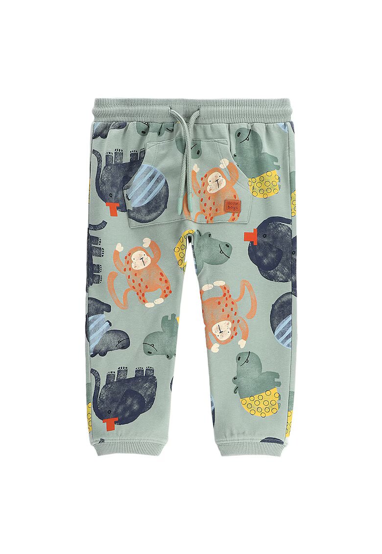 Coccodrillo Pantaloni de trening baieti WC5120102SBN - Bumbac/Elastan - Verde - Verde