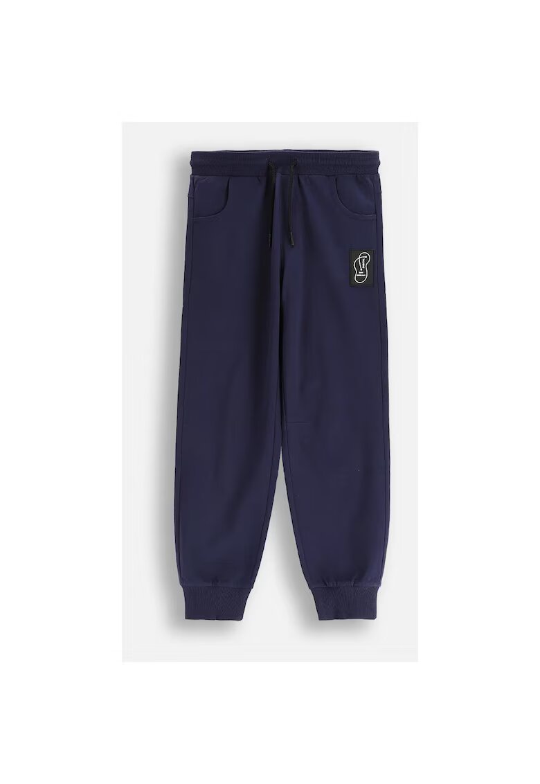 Coccodrillo Pantaloni de trening cu buzunare si snur in talie