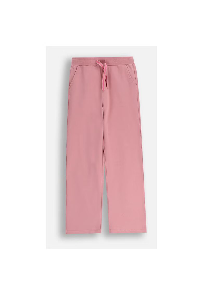 Coccodrillo Pantaloni de trening cu croiala ampla si talie ajustabila