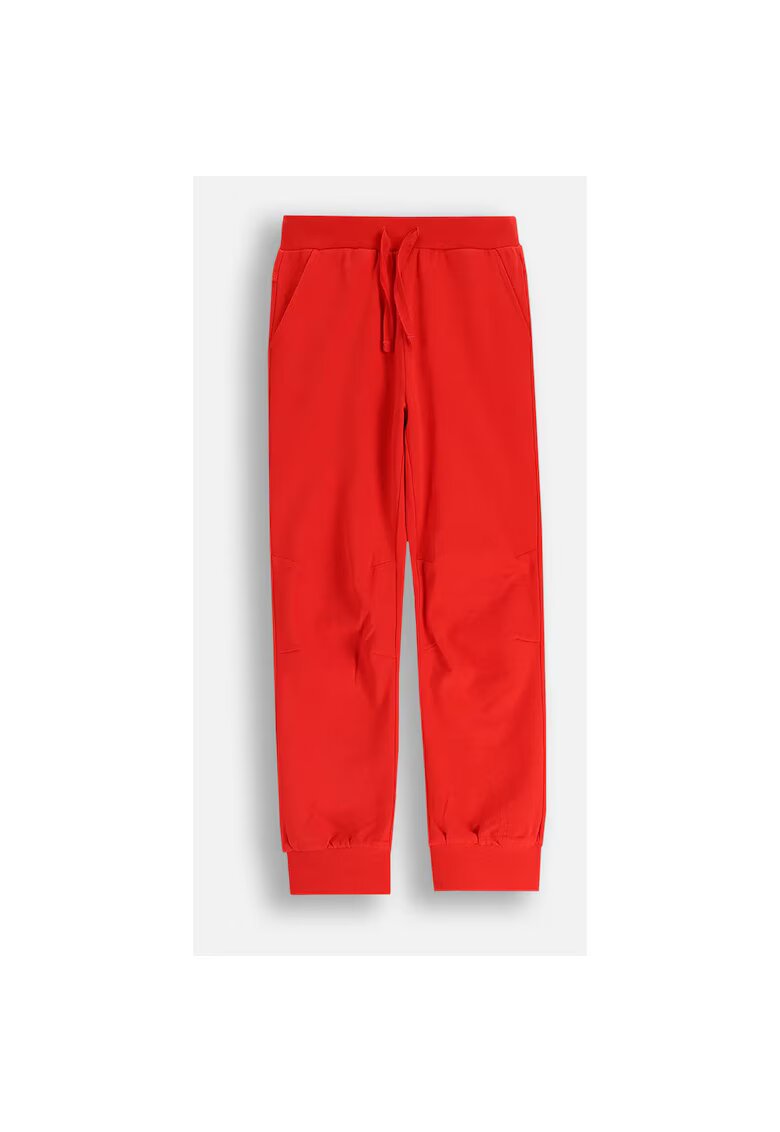 Coccodrillo Pantaloni de trening cu talie ajustabila si buzunare oblice