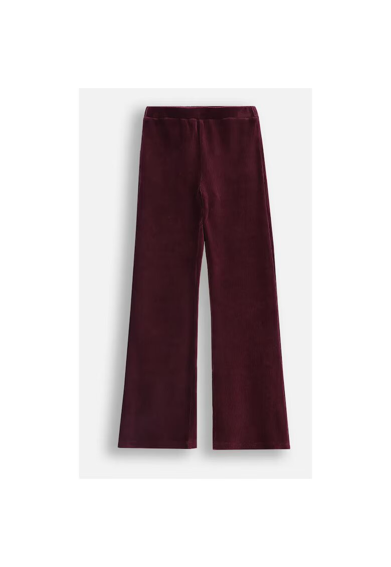 Coccodrillo Pantaloni evazati catifelati