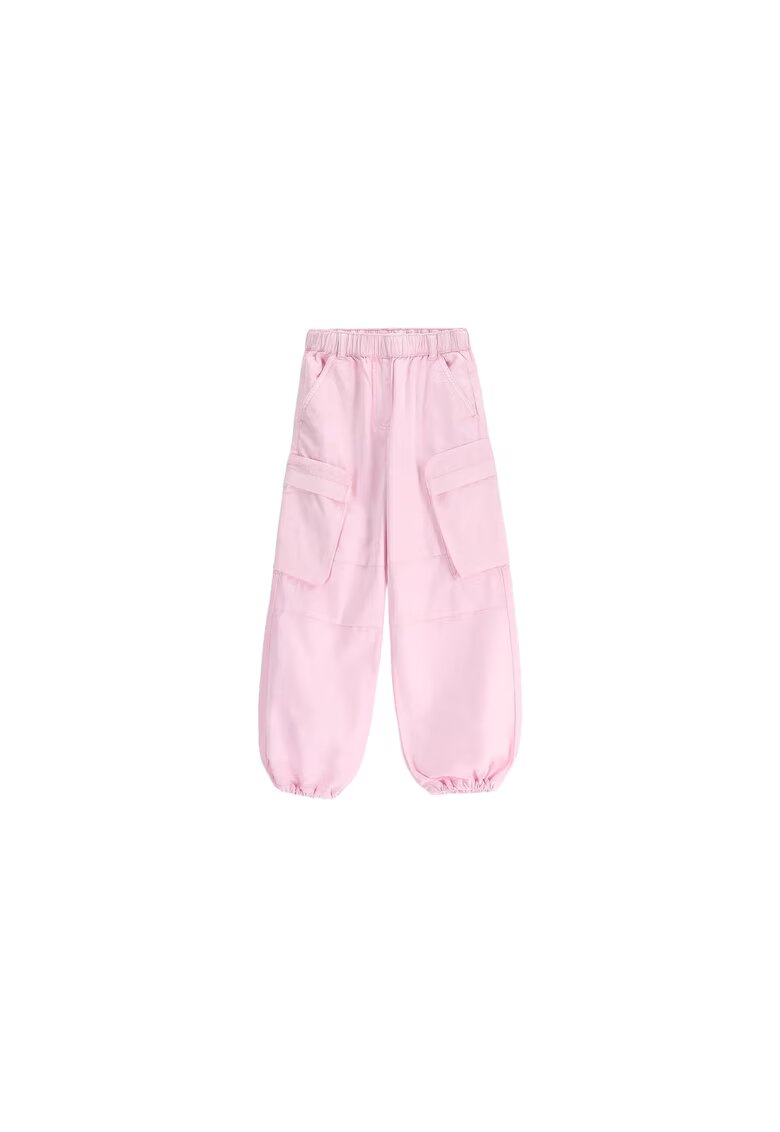 Coccodrillo Pantaloni fete - bumbac - roz