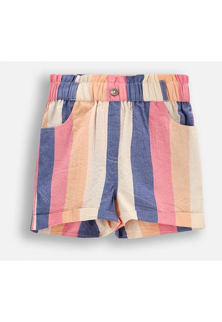 Coccodrillo Pantaloni scurti din bumbac cu imprimeu in dungi