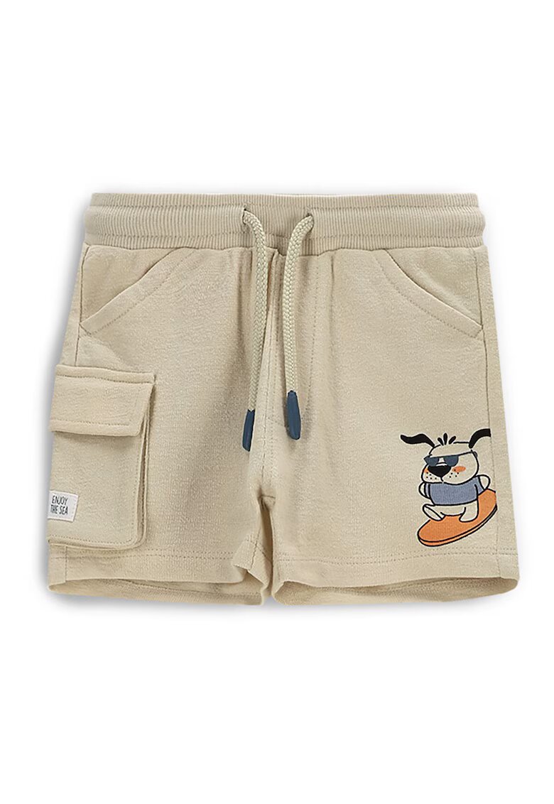 Coccodrillo Pantaloni scurti sport baieti WC5120503HBN - Bumbac - Bej - Bej