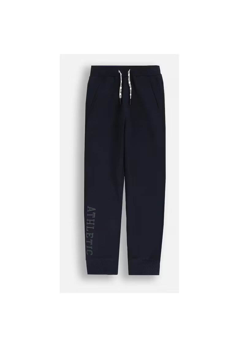 Coccodrillo Pantaloni sport cu buzunare oblice si snur pentru ajustare