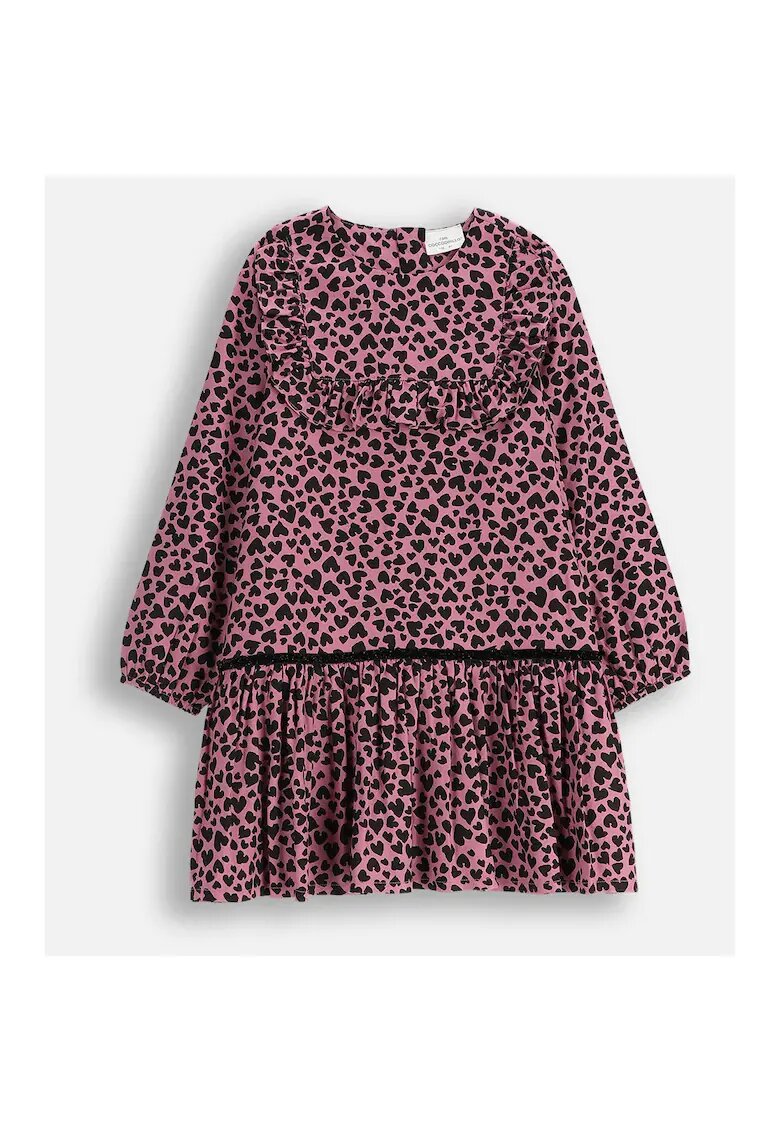 Coccodrillo Rochie cu imprimeu cu inimioare
