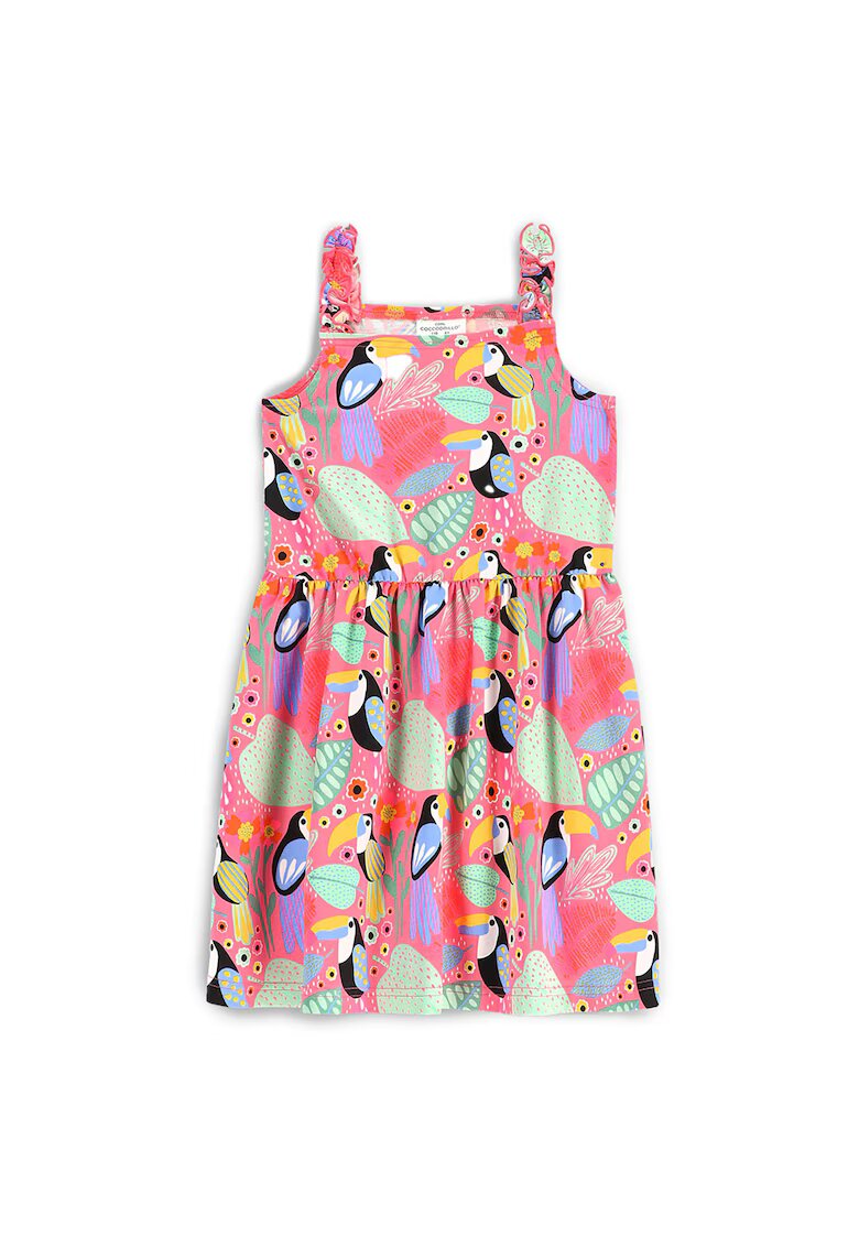 Coccodrillo Rochie de vara fete WC5129302TGK - Bumbac/Elastan - Multicolor - Multicolor
