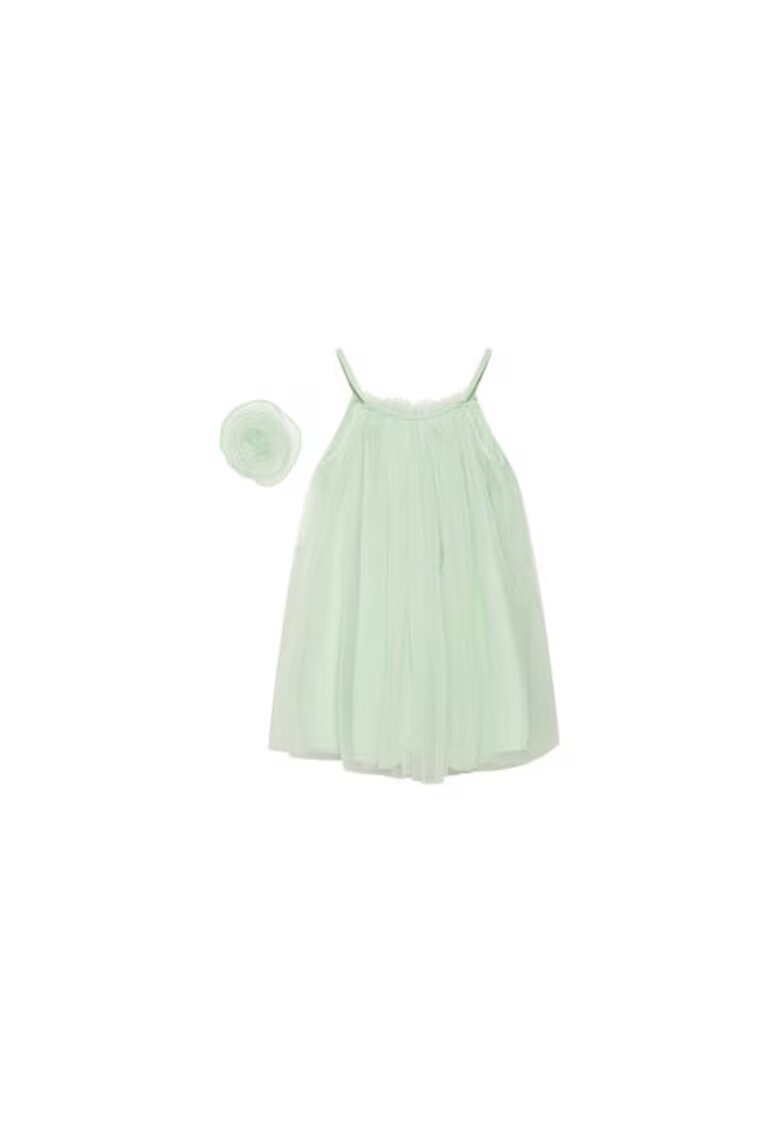 Coccodrillo Rochie fete WC5128302EJG - Poliamida - Verde - Verde