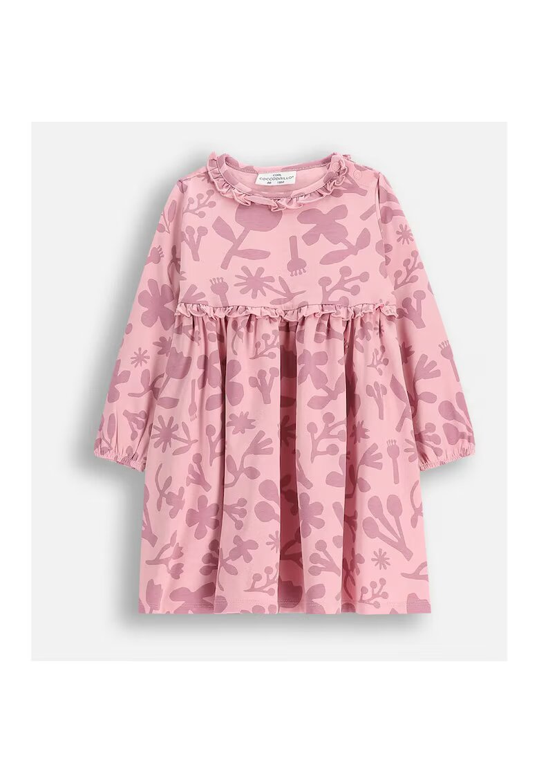Coccodrillo Rochie plisata cu imprimeu floral