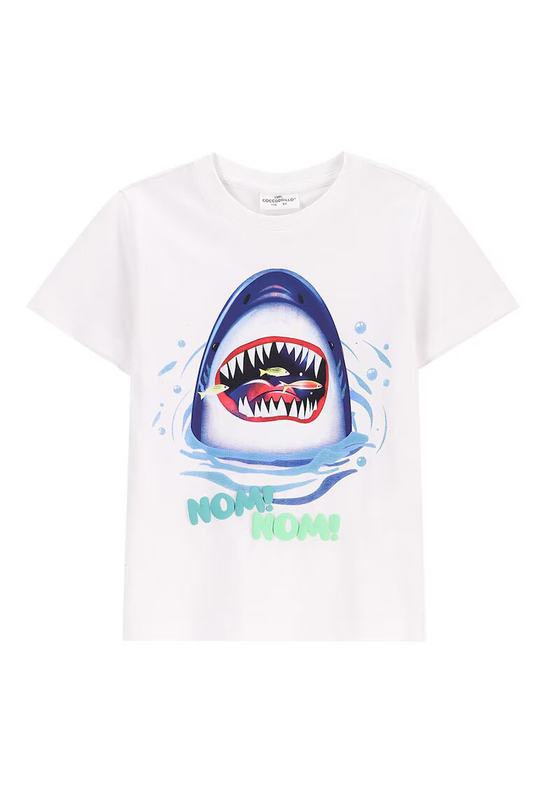 Coccodrillo Tricou baieti WC5143201IBK - Bumbac - Alb - Alb