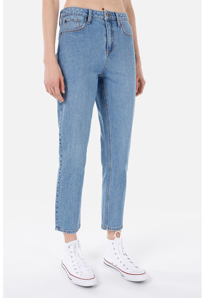 COLIN'S Blugi crop mom fit Maria - Albastru deschis