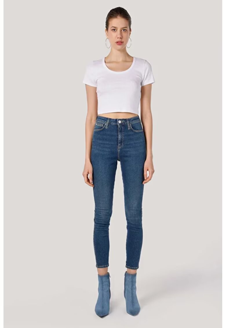 COLINS Blugi crop skinny