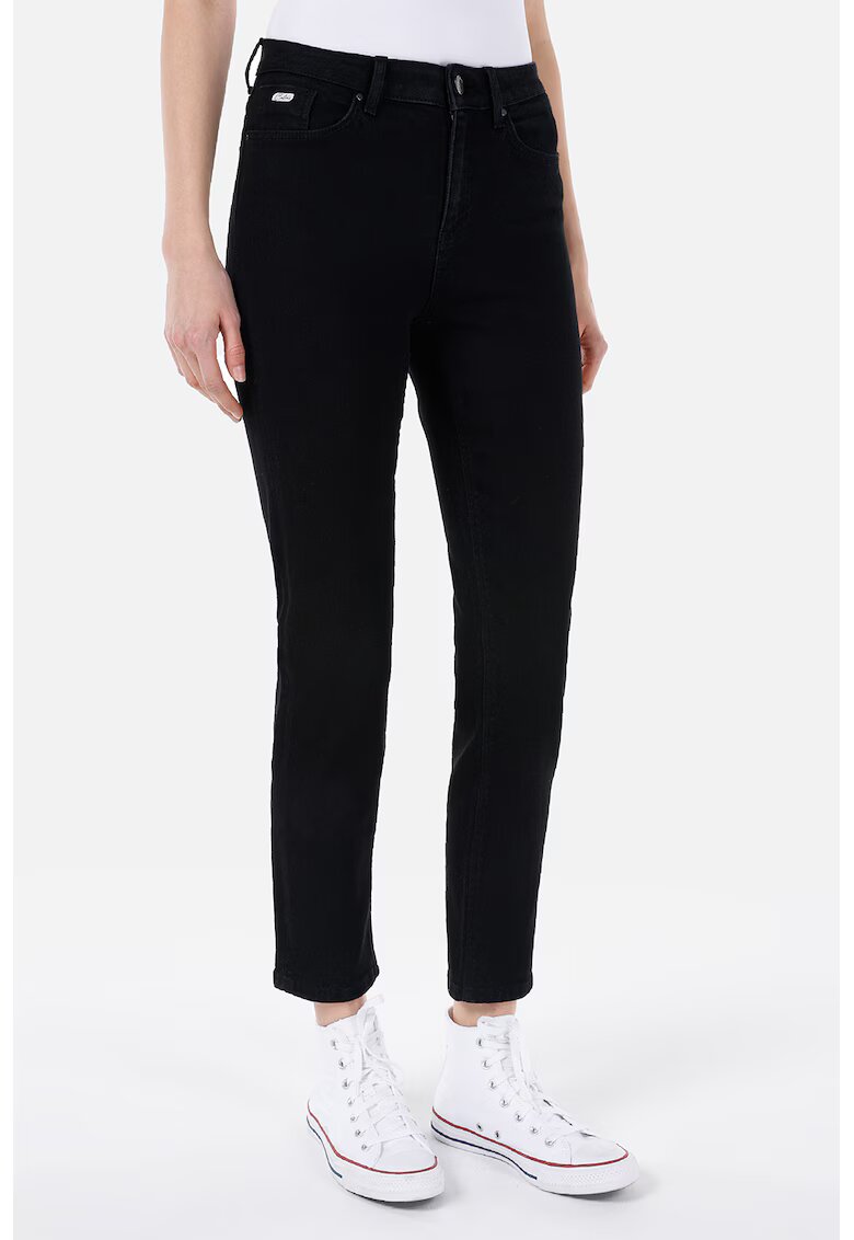 COLIN'S Blugi crop slim fit - Negru