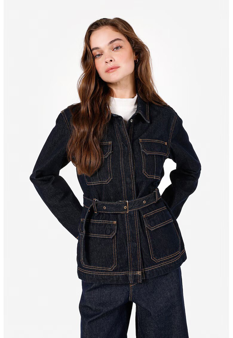COLIN'S Blugi cu croiala bootcut - Negru