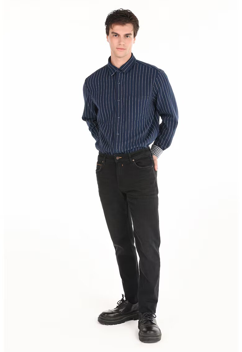 COLINS Blugi cu croiala dreapta 044 Karl - Negru