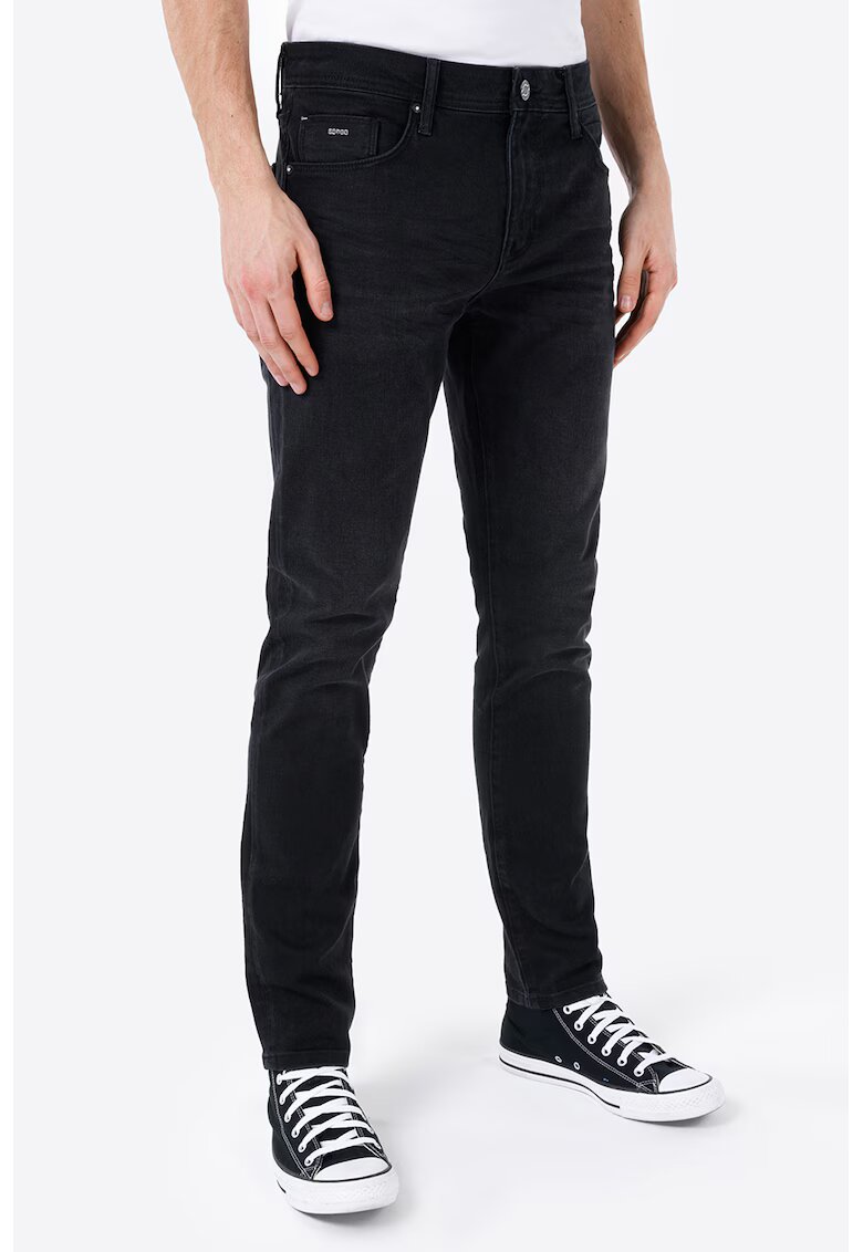 COLIN'S Blugi drepti 044 Karl - Negru stins