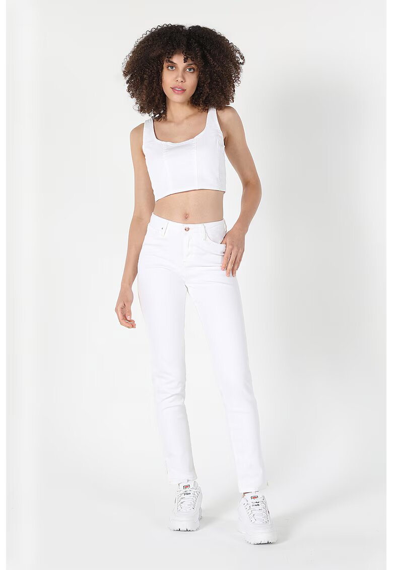 COLINS Blugi drepti Carla - Alb optic